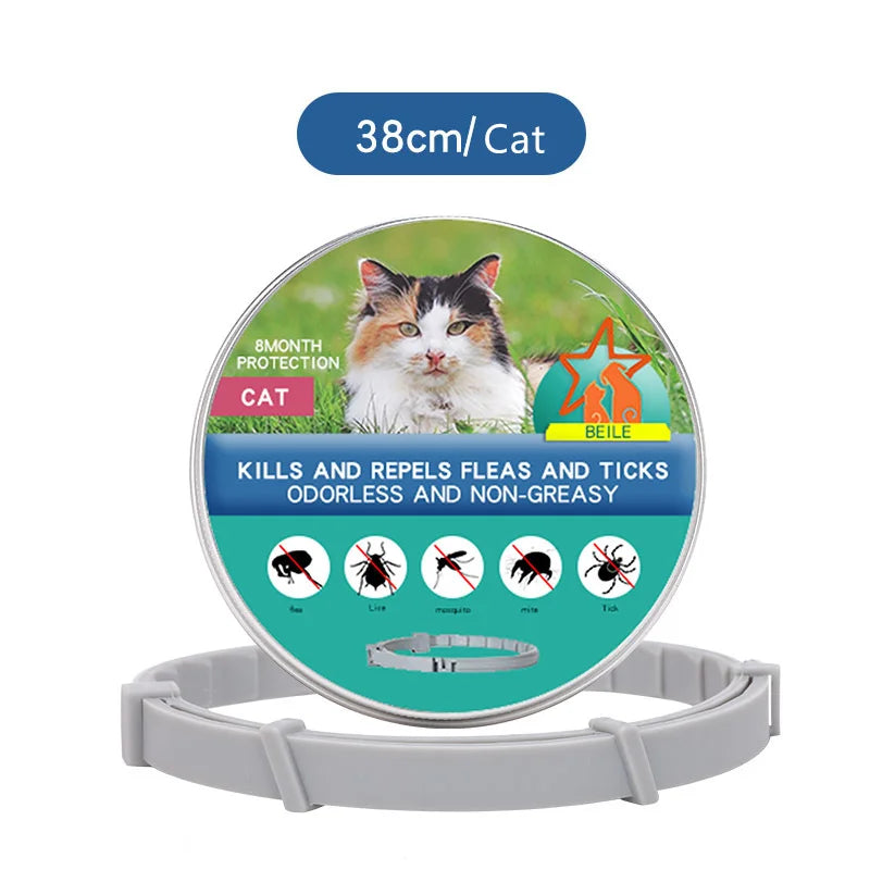 ¡Protege a tu peludo por 8 meses con un solo collar!