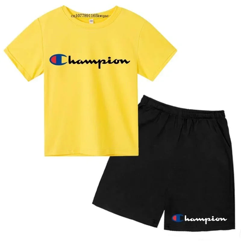 Mini Trendsetters: Conjunto Verano Activo 2 Piezas Conjuntos Infantiles / Ropa Deportiva Infantil / Sets 2 Piezas NovaVitalShop