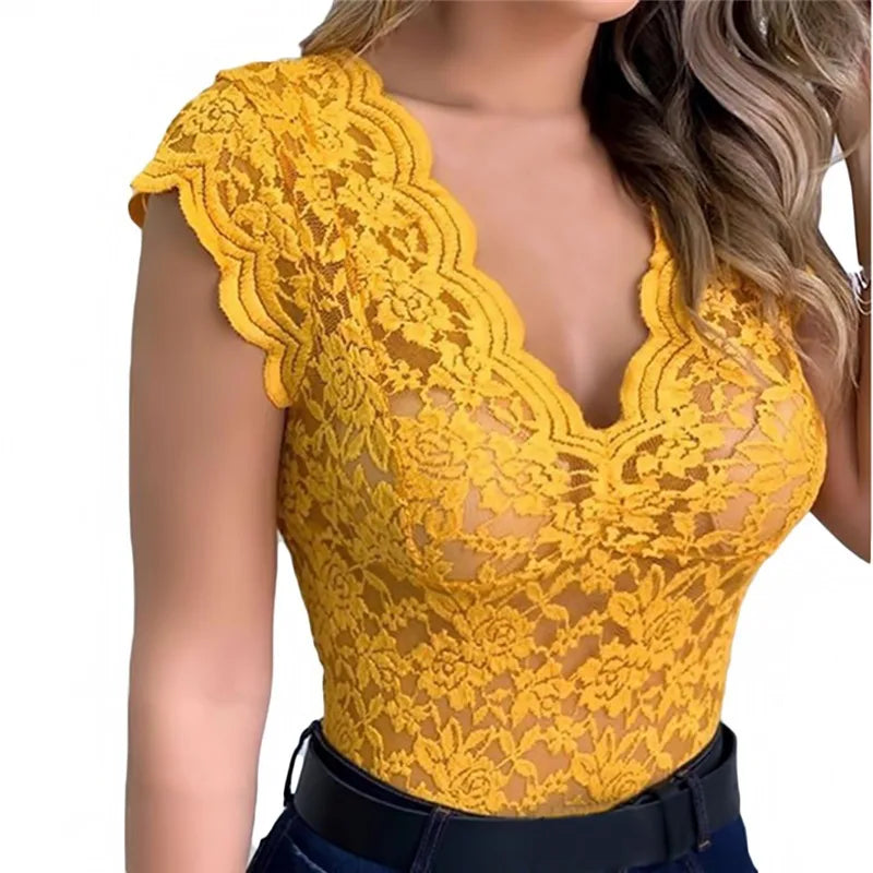Brisa de Seda – Blusa Sin Mangas con Cuello en V y Corte Suelto para Mujer (Estilo Casual Elegante, Talla S–XXL) Camisetas Mujer Oversized NovaVitalShop
