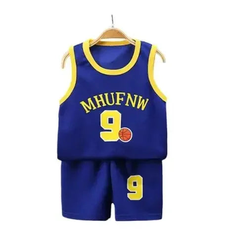 🧒 HoopPlay Sport Set – Conjunto Infantil sin Mangas para Verano Conjunto 2 Piezas Niños NovaVitalShop Type 6 80cm(9-12M)