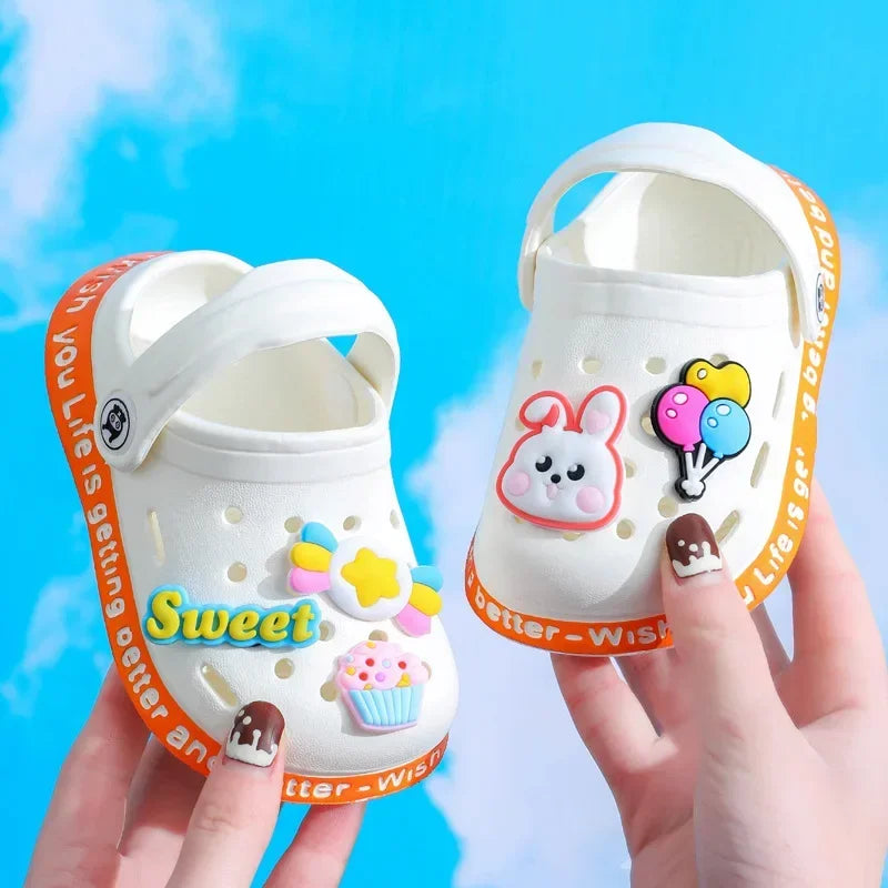 👟 BeachBuddies Hole Sandals – Zapatos Infantiles de Verano con Diseño Cartoon Calzado Infantil NovaVitalShop
