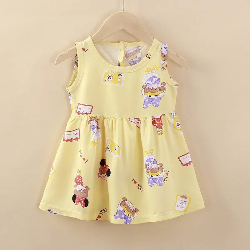 👧 PrincessBloom Summer Dress – Vestido Infantil de Verano para Niñas Ropa de Verano para Niñas NovaVitalShop