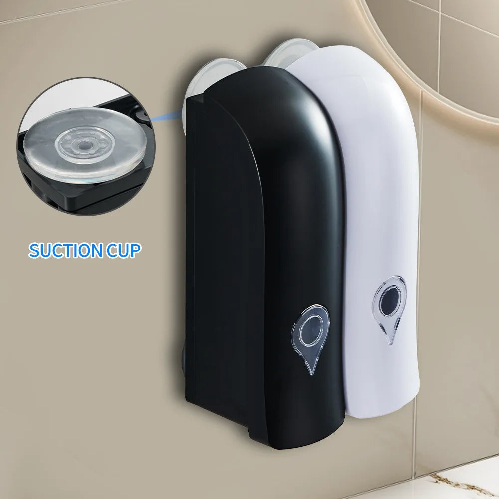 Dispensador de Jabón VitalEasy™ – 300ml Pared Sin Taladro | Ventosa Fuerte y Diseño Minimalista Baño y Cocina NovaVitalShop