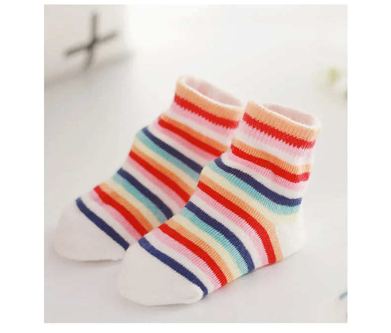 🧦 Medias Suaves con Letras para Bebé – Primavera/Verano, Algodón, Unisex bebe NovaVitalShop