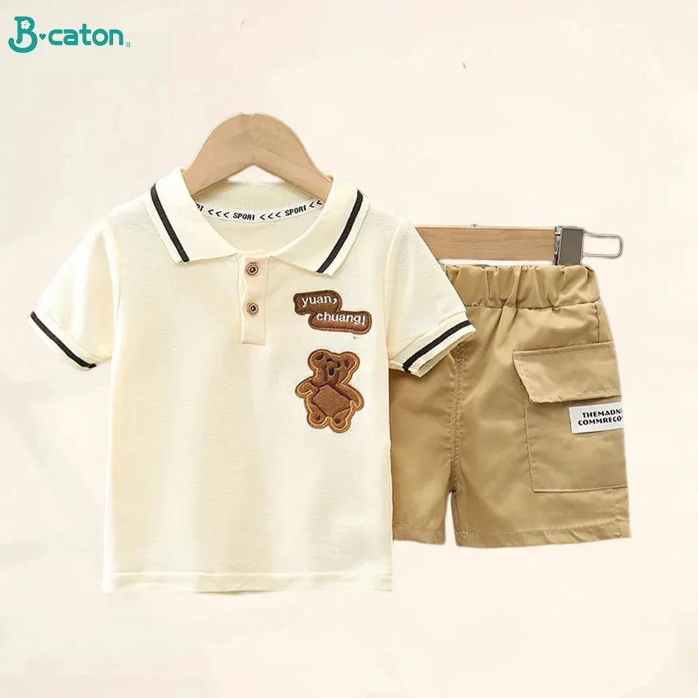 🧒 StyleTwins Cotton Set – Conjunto Infantil de Verano 2 Piezas Conjuntos Infantiles / Ropa Deportiva Infantil / Sets 2 Piezas NovaVitalShop