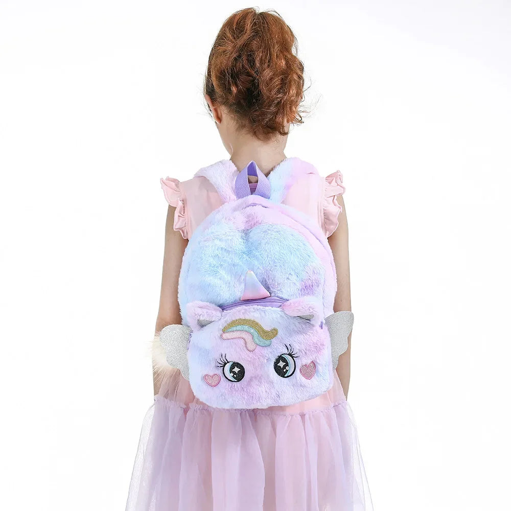 Mochila Escolar Infantil Unicornio – Estilo Princesa para Niñas (3–5 años, Espalda Acolchada) accesorios NovaVitalShop