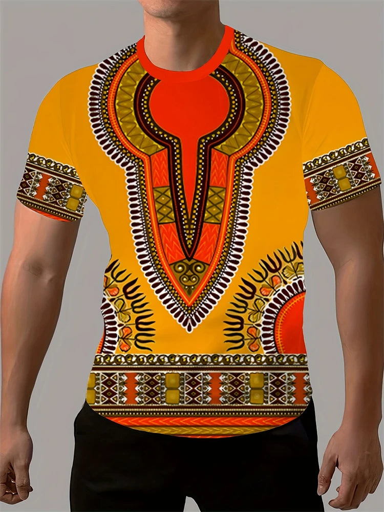 Camiseta VitalClassic Hombre – Oversized, Rayas Modernas, Cuello Redondo, Estilo Casual Verano Transpirable (S–2XL) Camisetas Vintage NovaVitalShop F202502250991571 XL