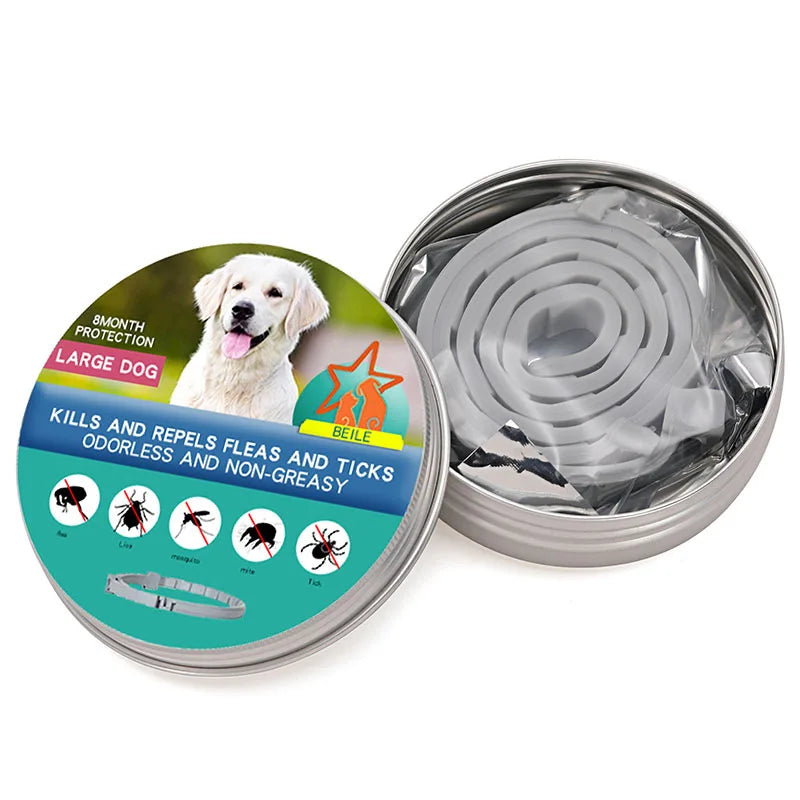 ¡Protege a tu peludo por 8 meses con un solo collar! collar de mascostas NovaVitalShop