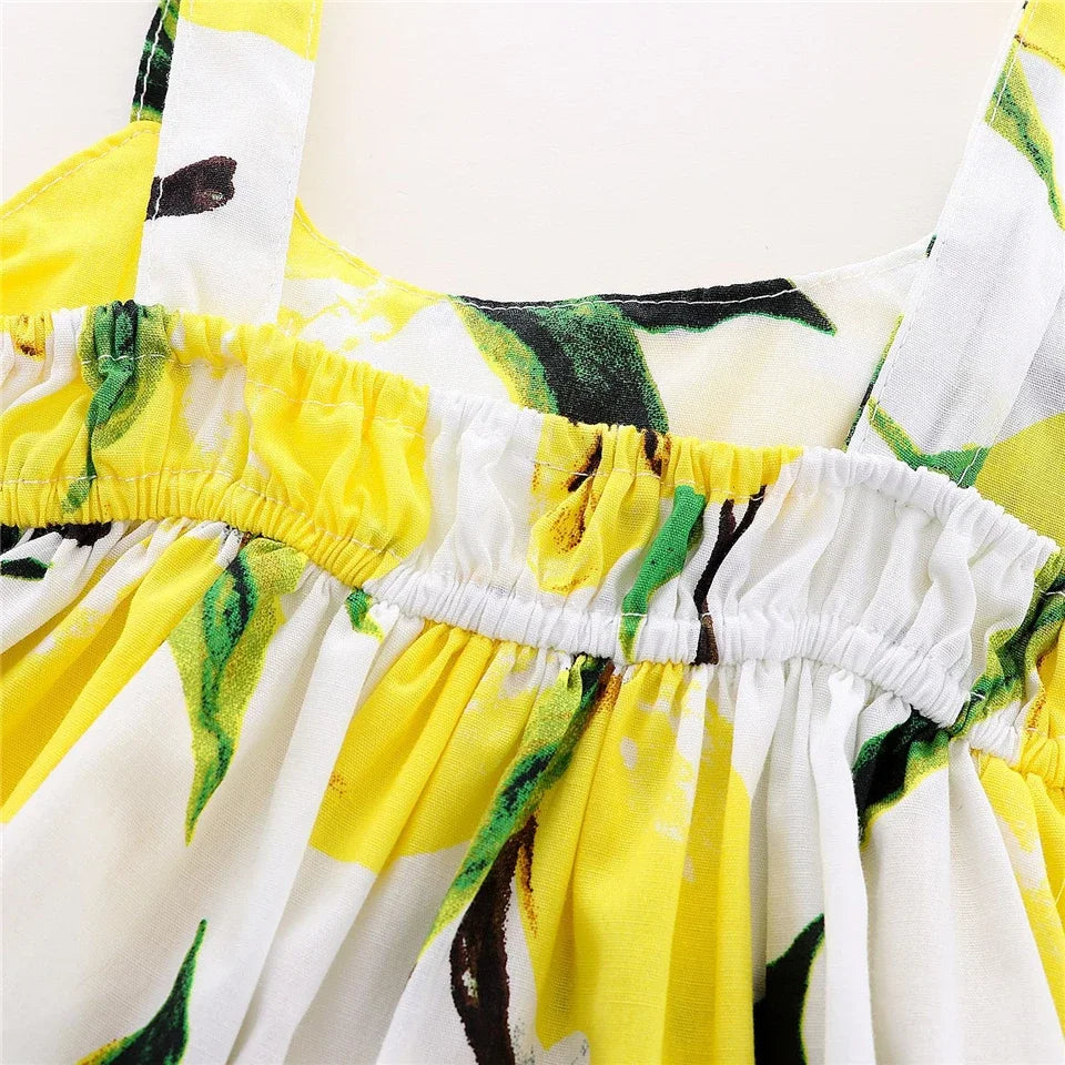 👗 Vestido Princesa sin Mangas para Bebé – Verano, Moño Grande, Regalo de Cumpleaños bebe NovaVitalShop