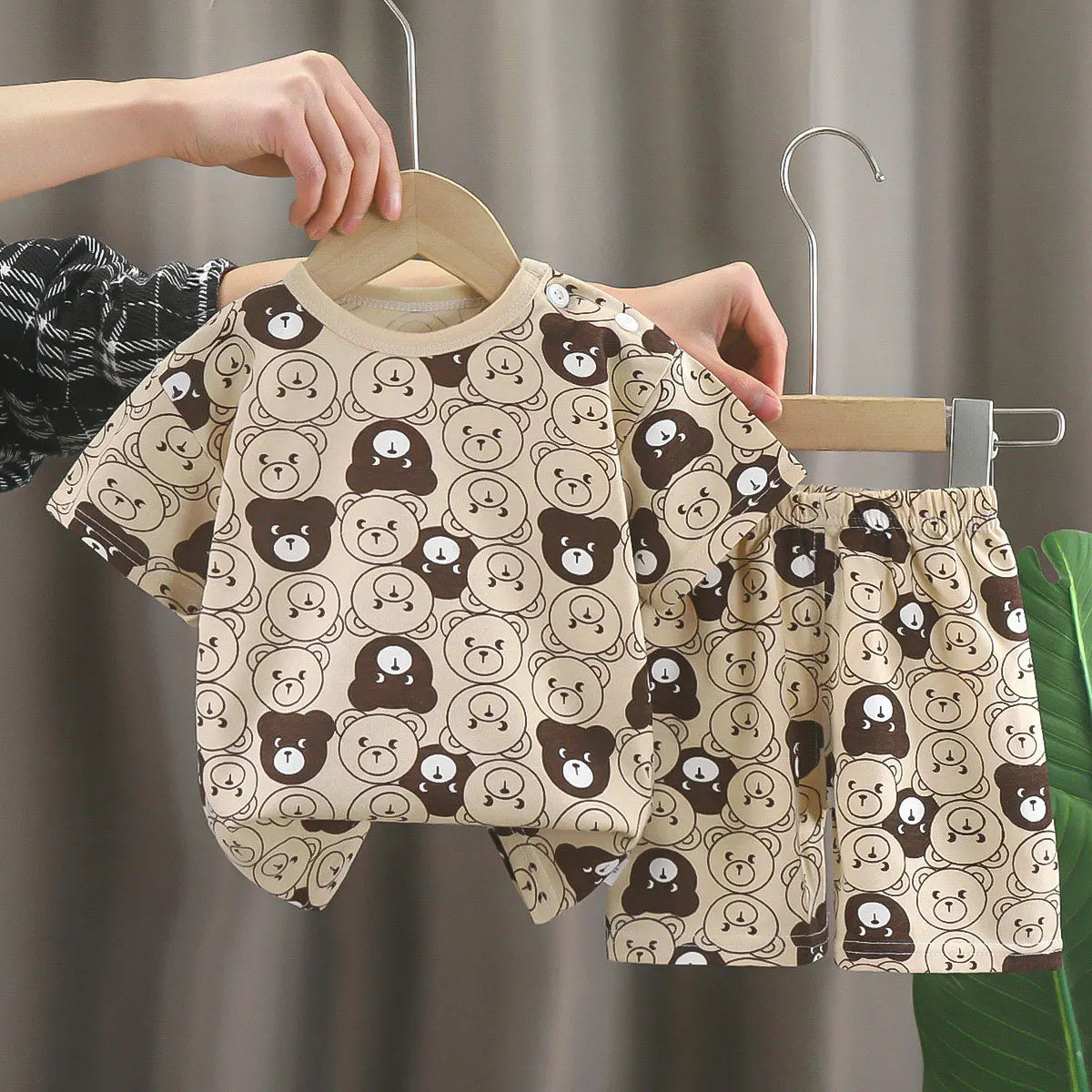 🧒 CottonJoy Summer Set – Ropa Infantil 2 Piezas para Niños y Niñas Conjunto 2 Piezas Niños NovaVitalShop ST1 2T