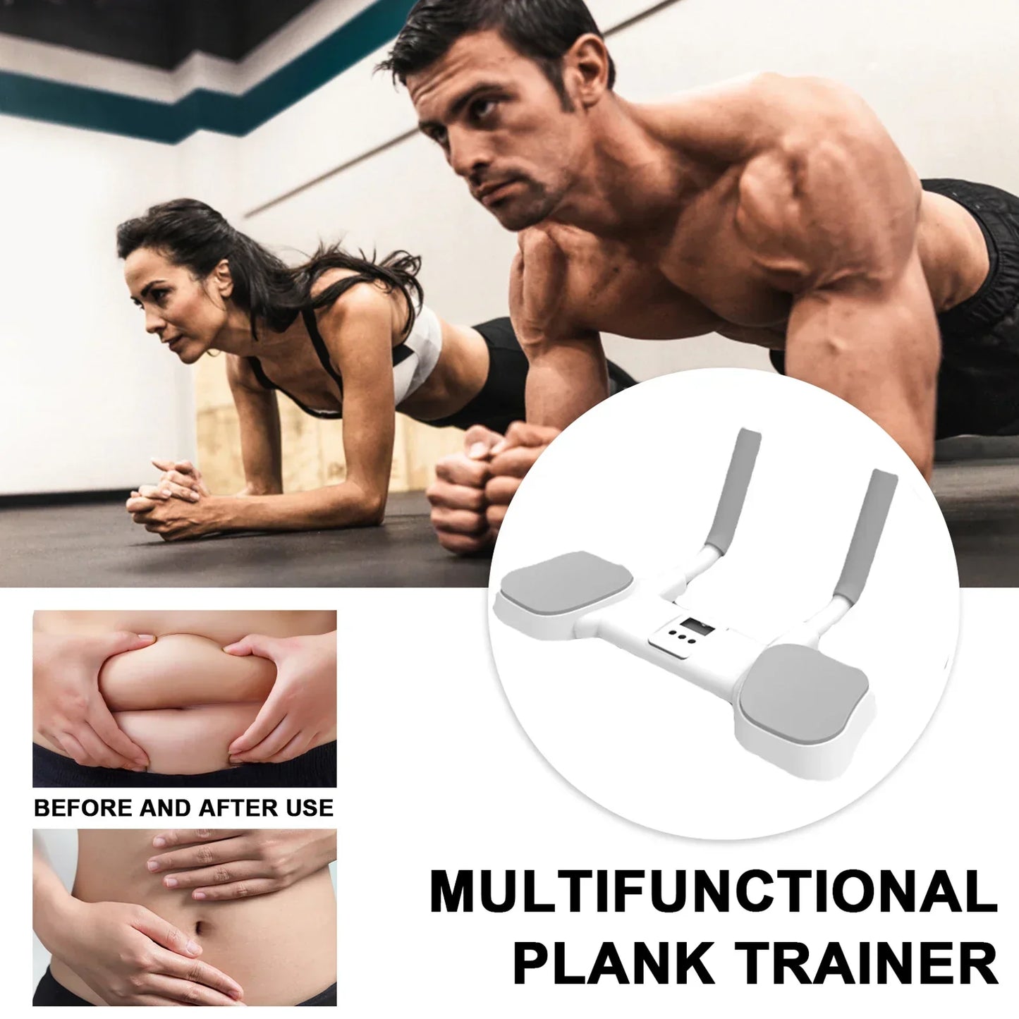 Entrenador Abdominal para Planchas – Plataforma Ergonómica para Core y Postura Gym Equipment > Gym Station & Accessories OBA