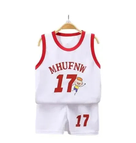 🧒 HoopPlay Sport Set – Conjunto Infantil sin Mangas para Verano Conjunto 2 Piezas Niños NovaVitalShop Type 1 80cm(9-12M)