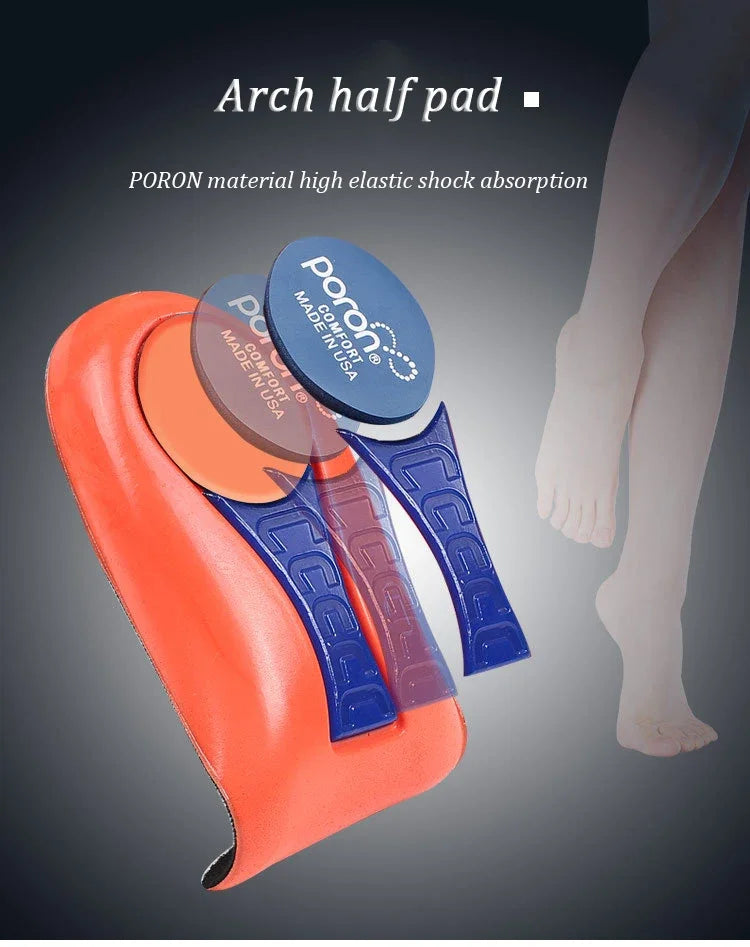 Plantillas Ortopédicas VitalStep – Soporte de Arco, Altura Extra y Tecnología Poron (1 Par) accesorios NovaVitalShop