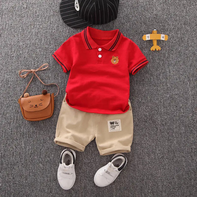 🧒 StyleTwins Cotton Set – Conjunto Infantil de Verano 2 Piezas Conjuntos Infantiles / Ropa Deportiva Infantil / Sets 2 Piezas NovaVitalShop
