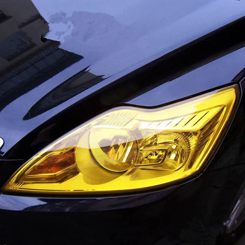 Film Vinílico Ahumado Transparente – 30 × 60 cm para Faros, Luces Traseras y Antiniebla (Autoadhesivo, Removible) auto NovaVitalShop