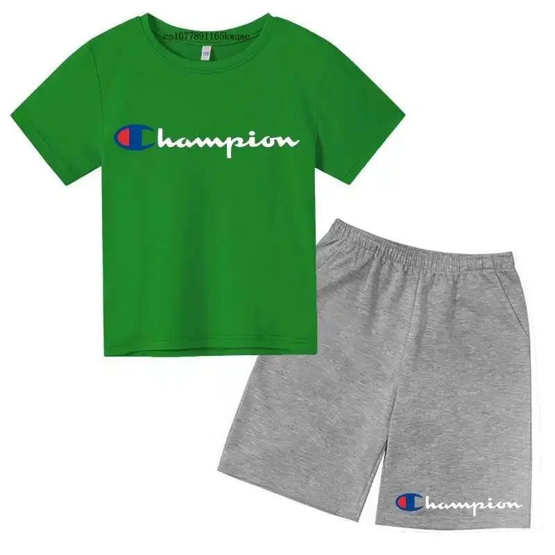 Mini Trendsetters: Conjunto Verano Activo 2 Piezas Conjuntos Infantiles / Ropa Deportiva Infantil / Sets 2 Piezas NovaVitalShop