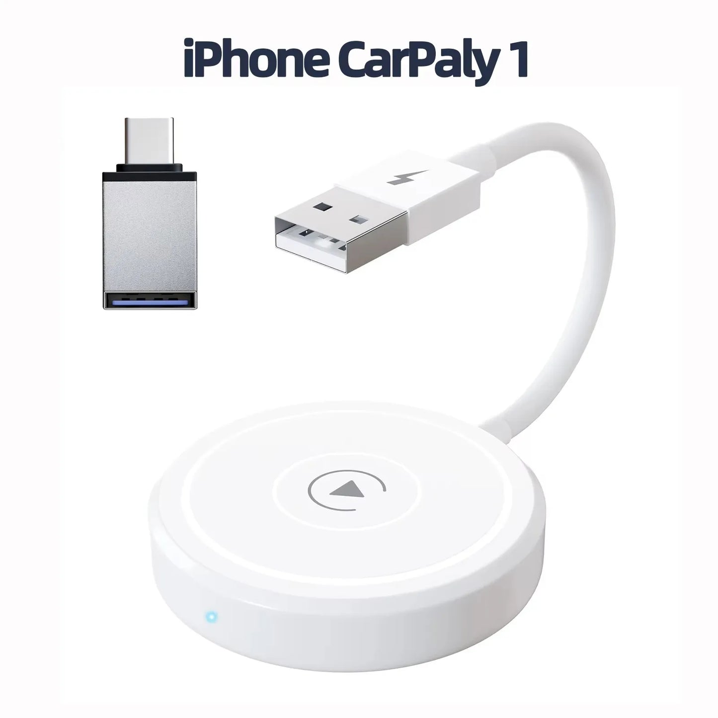 Adaptador CarPlay Inalámbrico con Streaming – Compatible con Netflix, YouTube, TikTok y Google Play (Plug & Play, USB-C) auto NovaVitalShop iPhone Carplay 1 CHINA