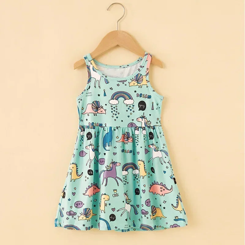 👧 PrincessBloom Summer Dress – Vestido Infantil de Verano para Niñas Ropa de Verano para Niñas NovaVitalShop Type5 3T