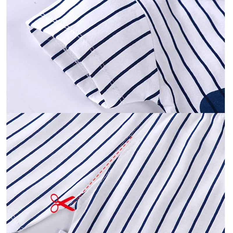 👕 Conjunto de Verano para Bebé – Camiseta y Shorts, Estilo Deportivo Unisex bebe NovaVitalShop