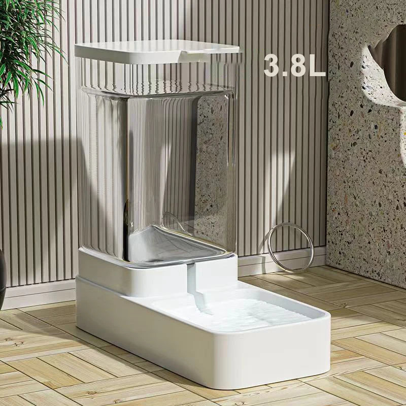 Comida y agua siempre disponibles, incluso cuando no estás collar de mascostas NovaVitalShop 3.8L