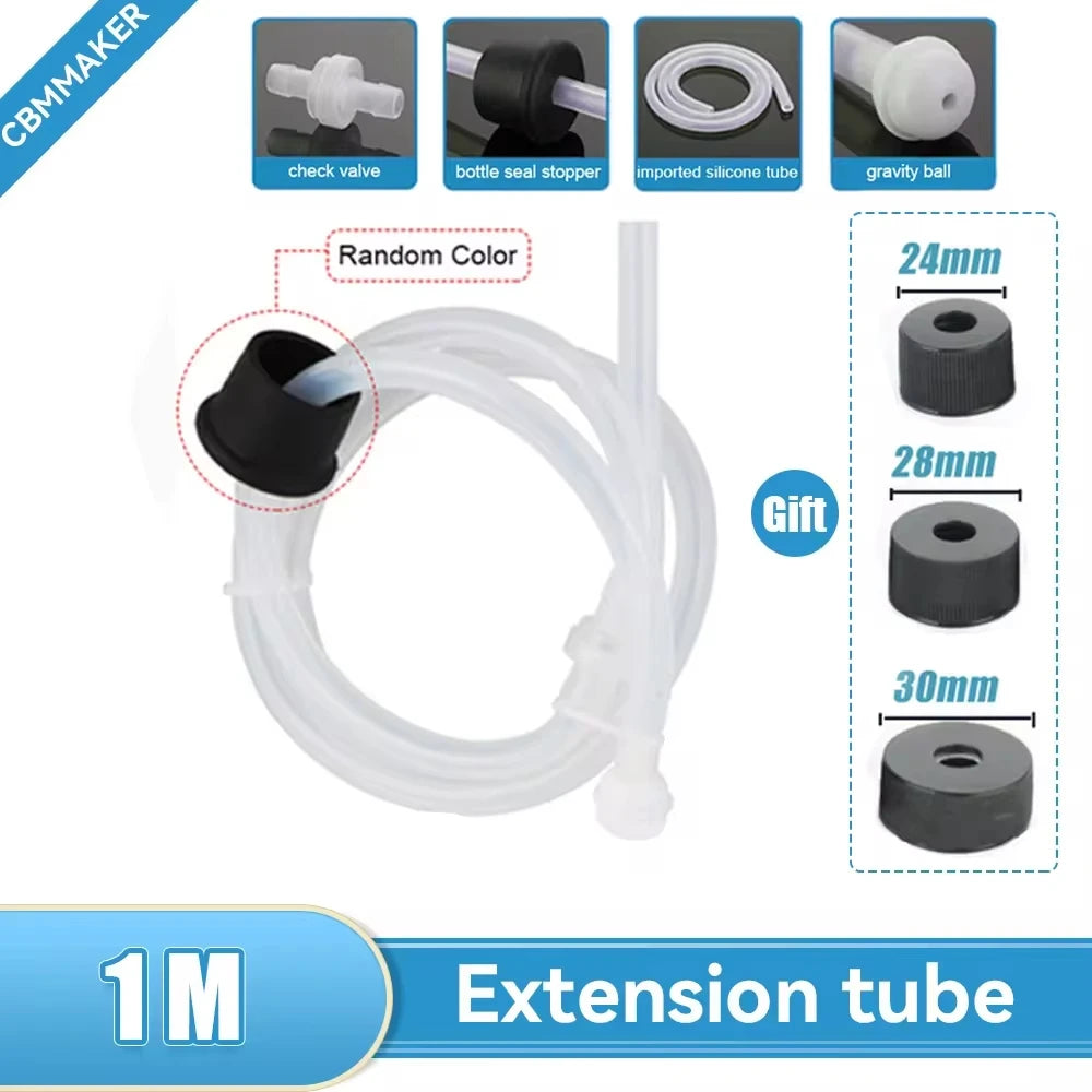 Dispensador Jabón VitalSteel - Acero Inoxidable 500ml Fregadero Cocina Premium NovaVitalShop extension tube