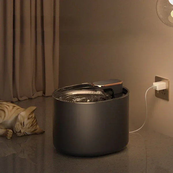 Fuente Automática de Agua para Gatos – 3L, Silenciosa, USB, con Triple Filtración : Camas para mascotas / Pet Beds / Accesorios para descanso animal NovaVitalShop