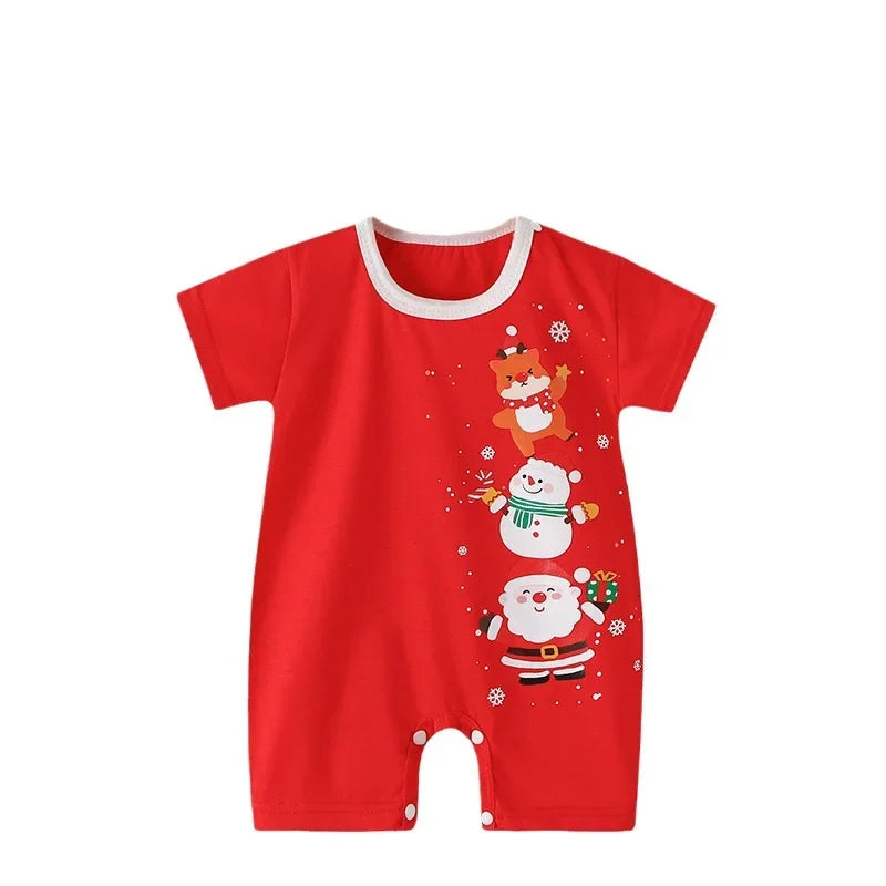 👶 Enteritos de Verano para Bebés – Diseño Cartoon, Manga Corta, 0–2 Años bebe NovaVitalShop