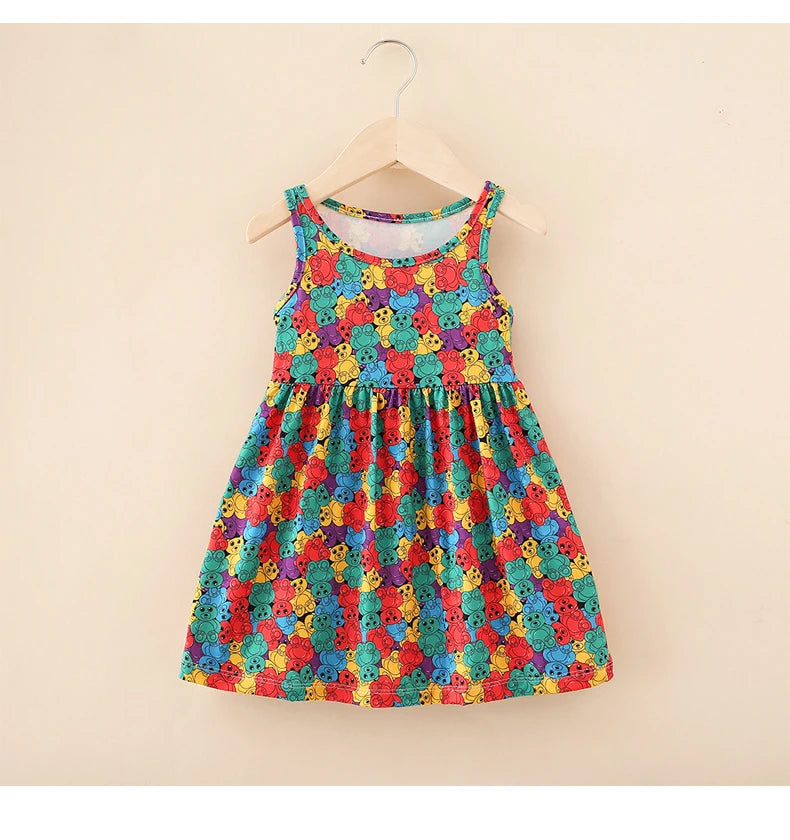 👧 PrincessBloom Summer Dress – Vestido Infantil de Verano para Niñas Ropa de Verano para Niñas NovaVitalShop