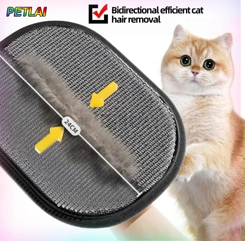 Guante Removedor de Pelo para Mascotas – Bidireccional, Eficiente y Cómodo para Gatos y Perros accesorios NovaVitalShop