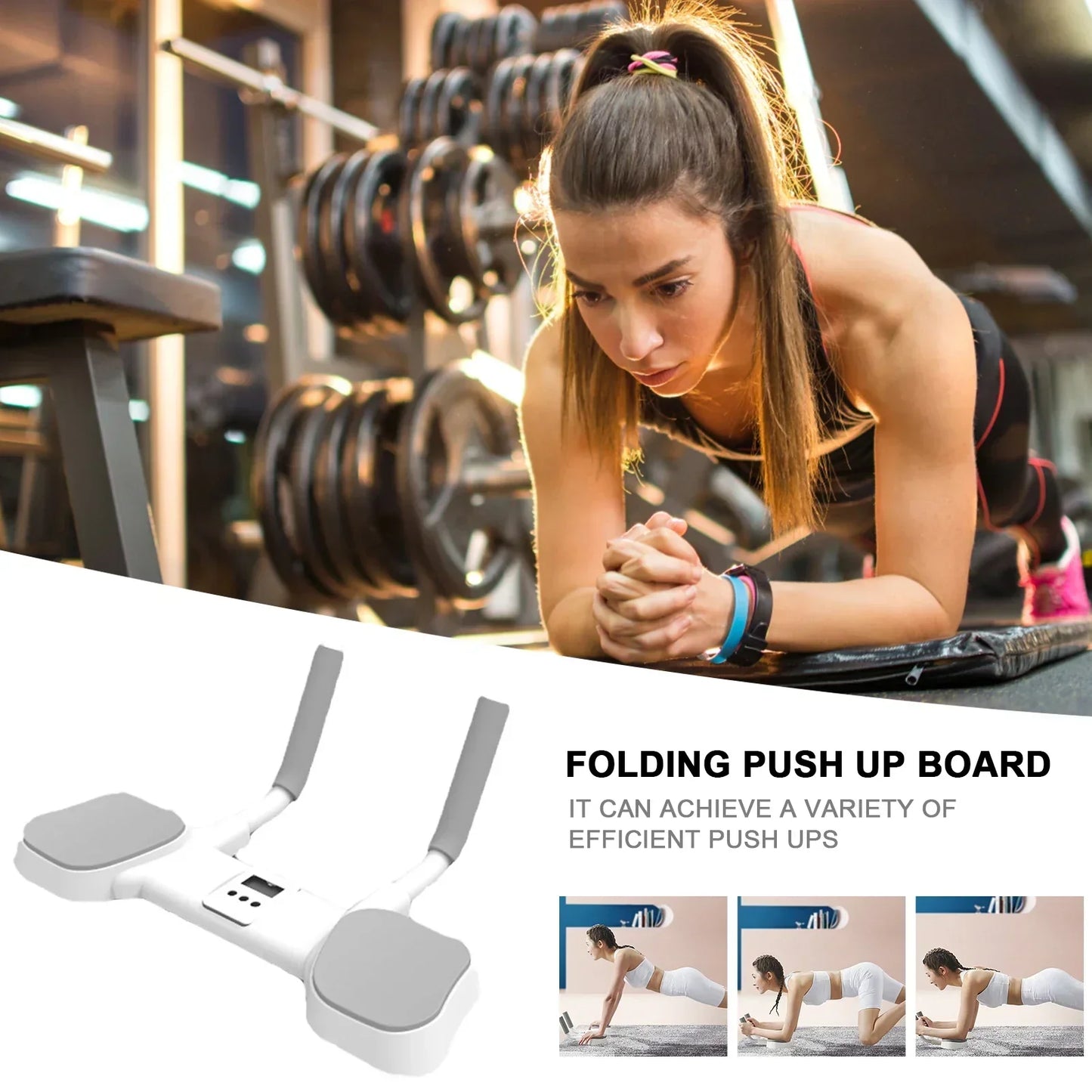 Entrenador Abdominal para Planchas – Plataforma Ergonómica para Core y Postura Gym Equipment > Gym Station & Accessories OBA
