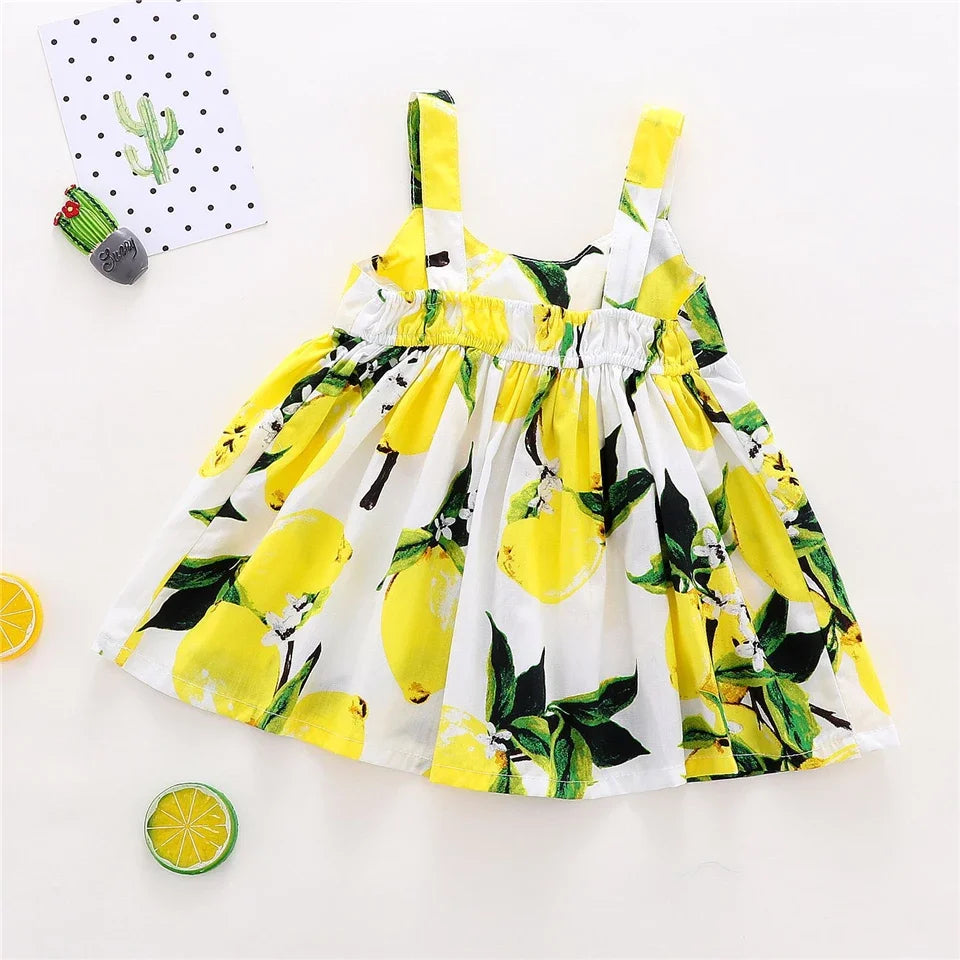 👗 Vestido Princesa sin Mangas para Bebé – Verano, Moño Grande, Regalo de Cumpleaños bebe NovaVitalShop
