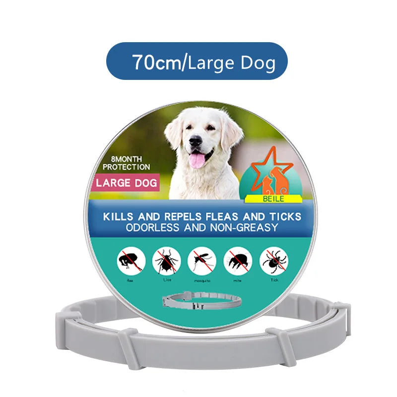 ¡Protege a tu peludo por 8 meses con un solo collar!