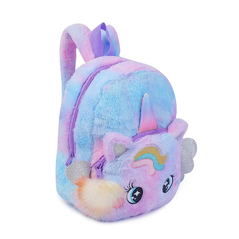 Mochila Escolar Infantil Unicornio – Estilo Princesa para Niñas (3–5 años, Espalda Acolchada) accesorios NovaVitalShop