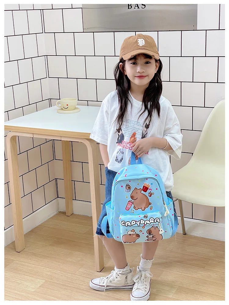 Mochila Escolar 2025 – Diseño Cartoon Elegante, Gran Capacidad y Estilo Juvenil (20–35 L) accesorios NovaVitalShop