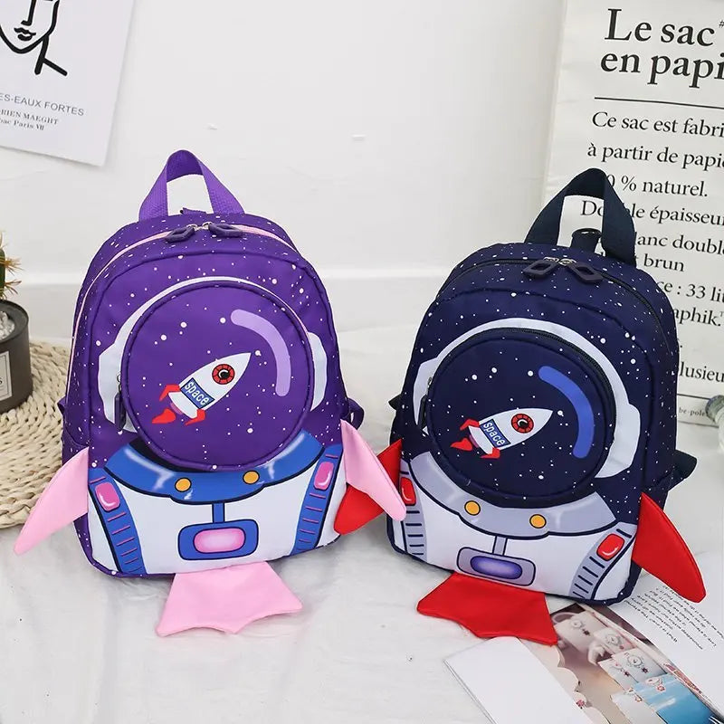 Mochila Infantil Cartoon – Mini Backpack con Correa de Seguridad para Niños y Niñas (2–6 años) accesorios NovaVitalShop