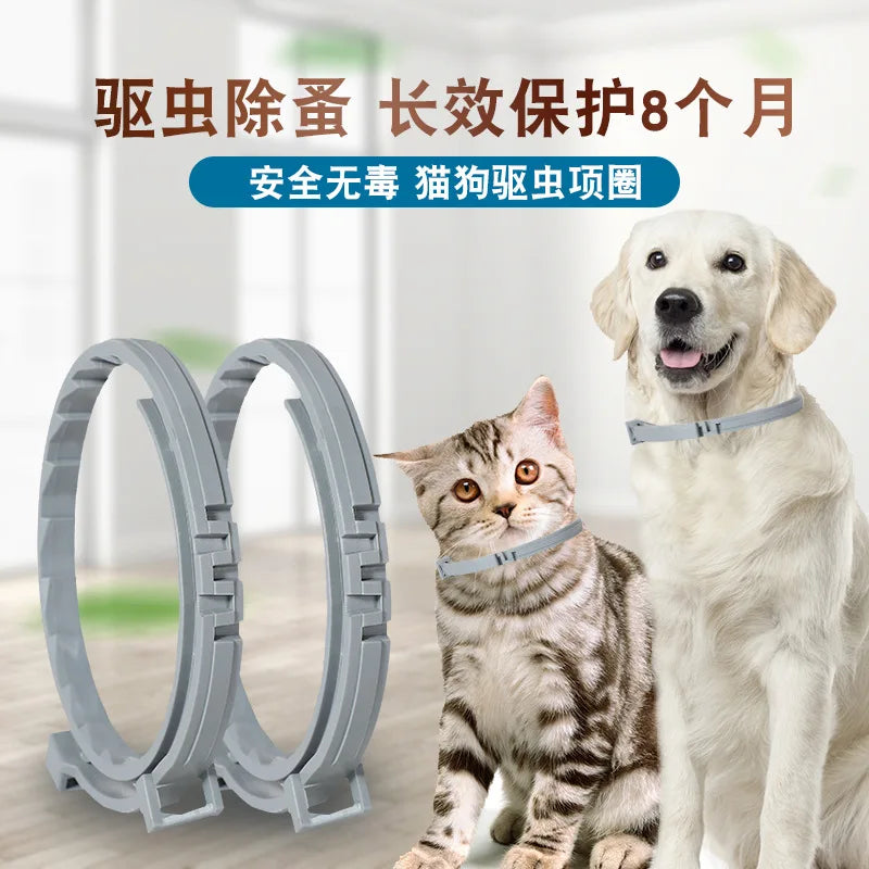 ¡Protege a tu peludo por 8 meses con un solo collar! collar de mascostas NovaVitalShop