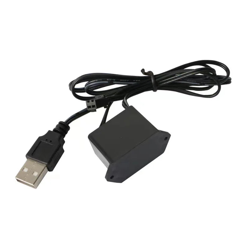 Tira LED Decorativa para Auto – Luz Ambiental Flexible USB (1M/3M/5M/10M, RGB Multicolor)
