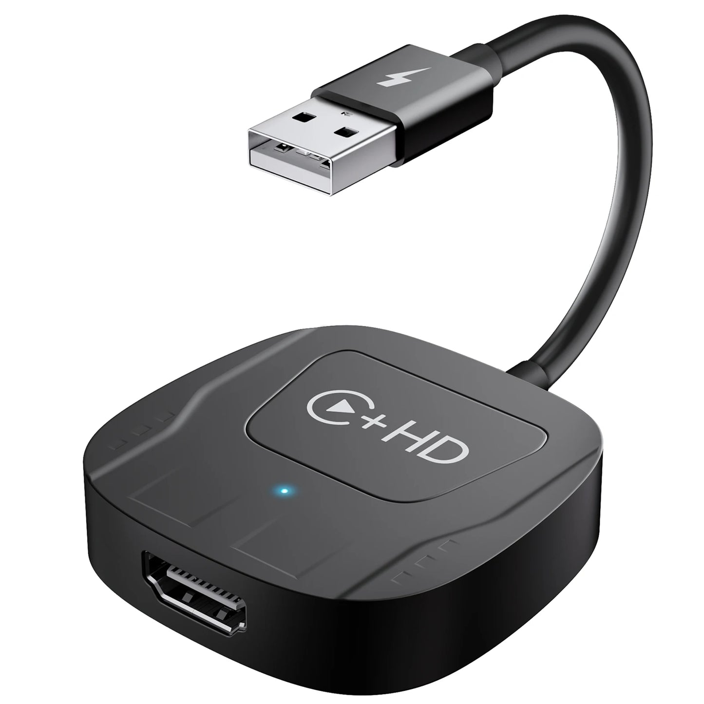 Adaptador CarPlay Inalámbrico con Streaming – Compatible con Netflix, YouTube, TikTok y Google Play (Plug & Play, USB-C) auto NovaVitalShop Carplay with HDMI 1 CHINA