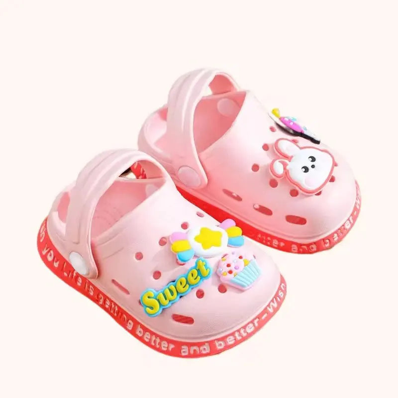 👟 BeachBuddies Hole Sandals – Zapatos Infantiles de Verano con Diseño Cartoon Calzado Infantil NovaVitalShop
