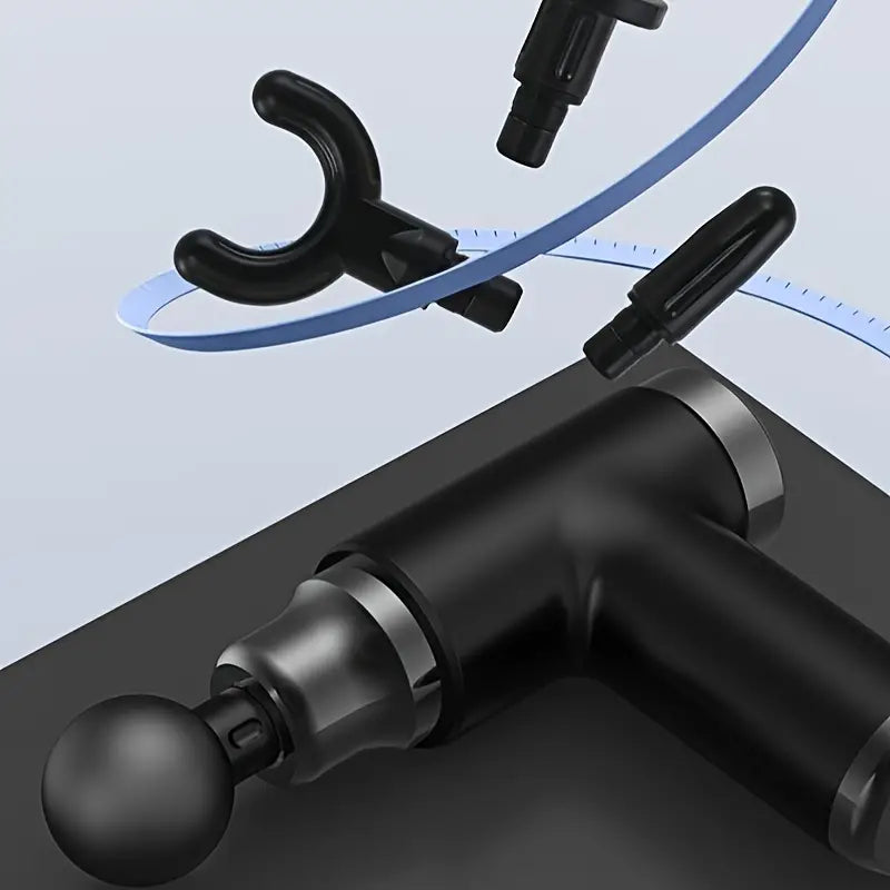 Mini Pistola de Masaje Portátil – Masajeador Muscular Profundo USB Recargable (Negro) Health & Beauty > Massage TM