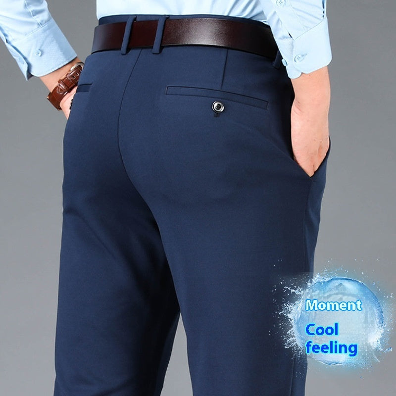 Pantalones VitalExec Hombre – Ejecutivos Térmicos, Corte Recto, Tallas Plus 29–52, Forro de Lana, Estilo Profesional Invierno Pantalones Ejecutivos NovaVitalShop