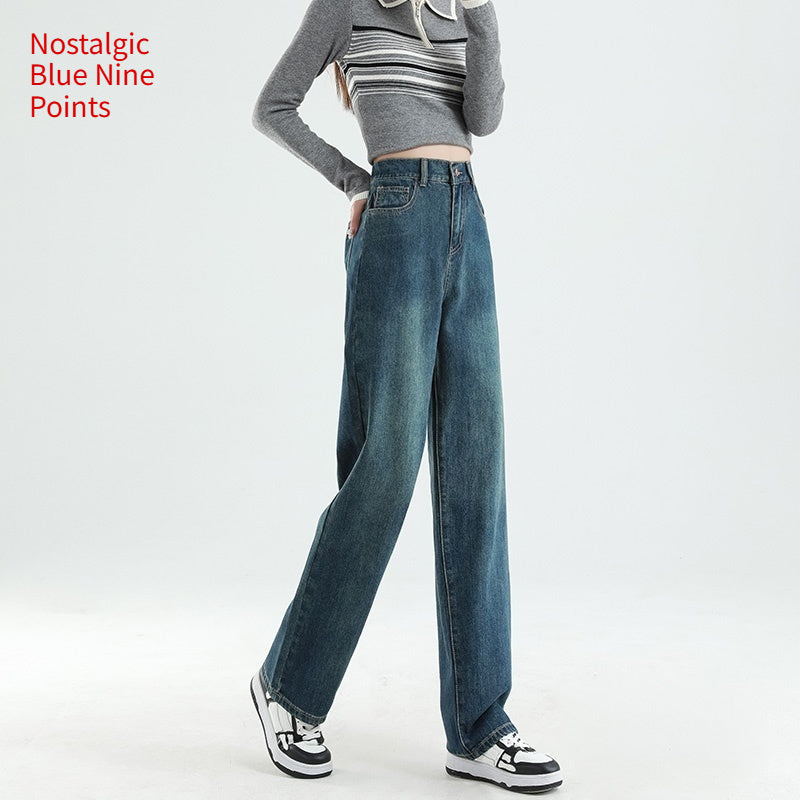 Jeans VitalArt – Rectos · Pintados · Cintura Media · Estilo Bohemio Jeans / Pantalones Mujer Mi tienda Nostalgic Blue Nine Points 2XL