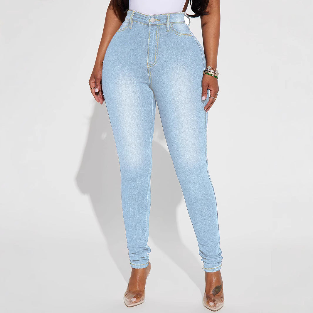Jeans VitalShape Mujer – Slim Fit, Cintura Alta, Denim Elástico Moldeador (S–XL) Jeans / Pantalones Mujer Mi tienda