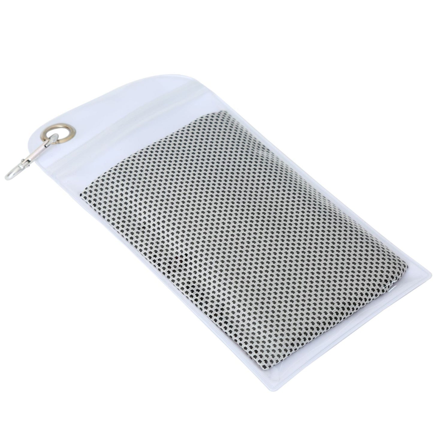 Ice Cooling Towel NovaVital – Toalla Refrescante para Deporte y Aventura (2 piezas · 30×90 cm · gris claro) Toalla deportiva · Outdoor & Fitness CJdropshipping Light Gray Rounded corners 30x90cm