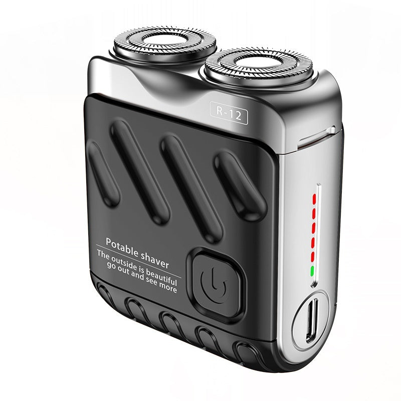 Xiaomi Mini Afeitadora de Doble Anillo – Recargable, Impermeable y Ultra Portátil Viral NovaVitalShop Athens Black