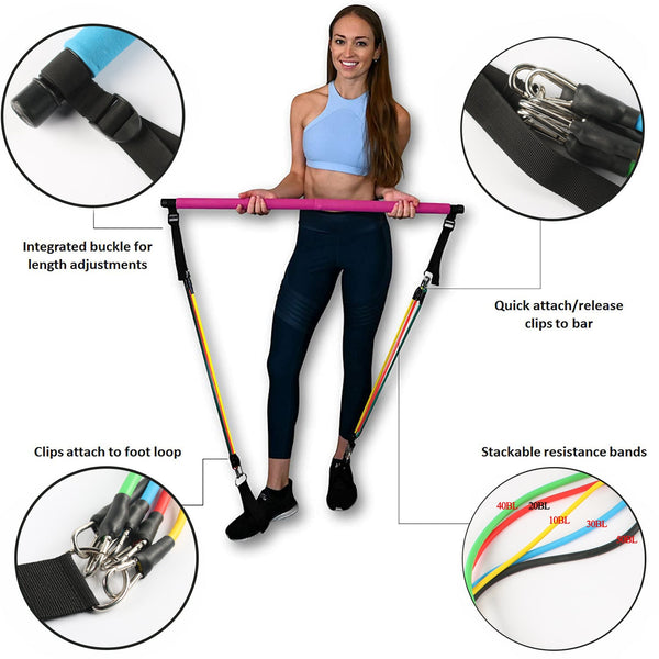 Portable Pilates Power Bar