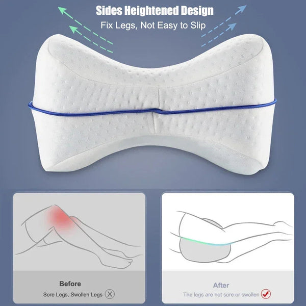 Heart-Shaped Leg Pillow Comfort NovaVital