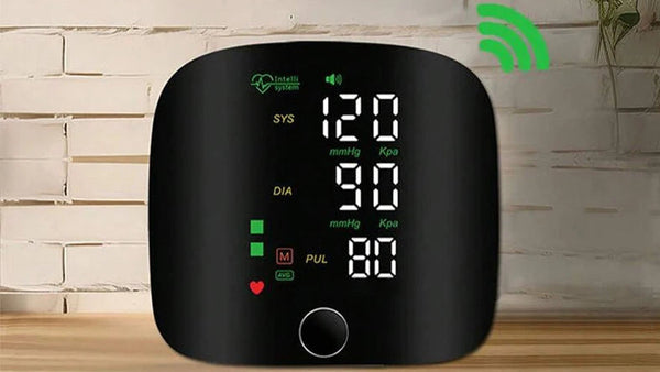 Smart Wrist Blood Pressure Monitor
