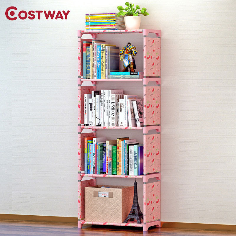 Bookshelf Storage Shelve for books Children book rack Bookcase for home furniture Bookcases & Standing Shelves OBA