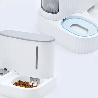 Fuente Automática para Mascotas – Bebedero y Comedero Integrado para Gatos y Perros Accesorios para mascotas / Alimentación Mi tienda